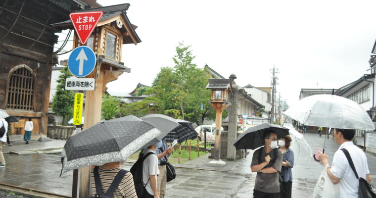 長野市の「門前暮らしのすすめ」空き家見学会に行ってきました。